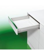 Système de tiroirs DWD-XP Hauteur de profil 95 mm LN 400 mm Soft-Close gris (aspect alu-métallique)
