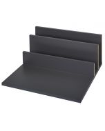 Chipboard set Floor and rear Wall anthracite perfect for Drawer system Junker Slim with Depth of 500 mm and corpus outer Width 300 mm (at 16 mm corpus side starch)