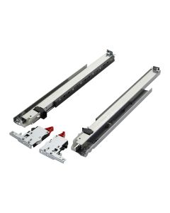 Salice PROGRESSA+ SHELF PUSH Tablarauszug 50 kg 400 - 500 mm mit Push Open für grifflose Fronten / 3D Verstellung